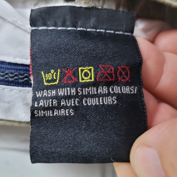 FIRETHORN | pinstripe flat front shorts - Picture 7 of 7